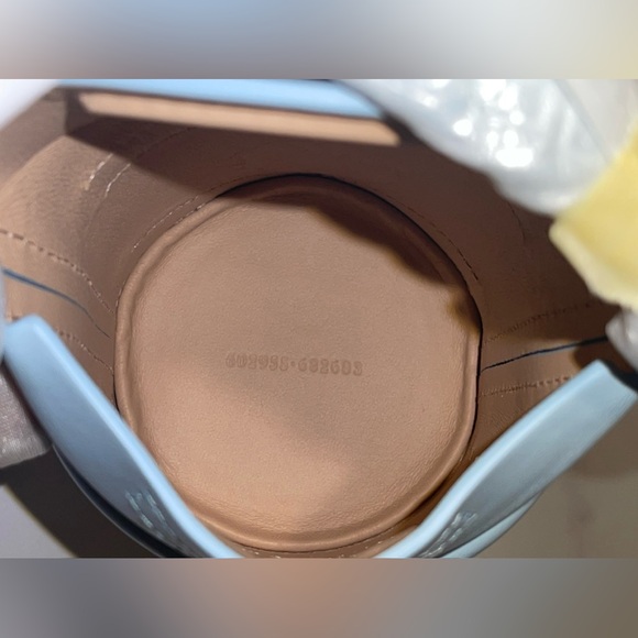 Alexander McQueen The Curve Mini Crossbody Bag Blue NWT - Picture 12 of 16